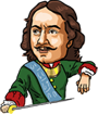 Pyotr I (Peter the Great, 1672-1725)