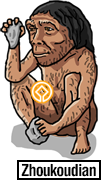 Peking Man at Zhoukoudian