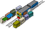 Maeklong Railway Market