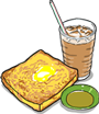 Buttered Toast and Milk Tea (Lan Fong Yuen)