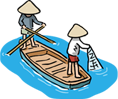 Cai Rang Floating Market 