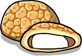 Cream Soboro (Myoungmoon Bakery)